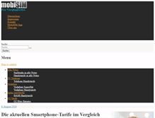 Tablet Screenshot of mobisim.de